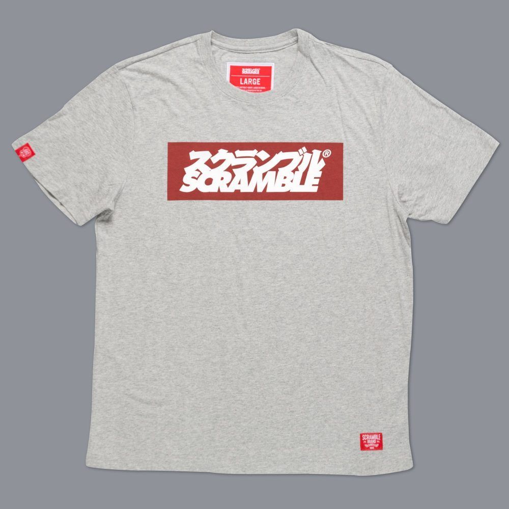 Scramble Grande Logo T-Shirt - Grey