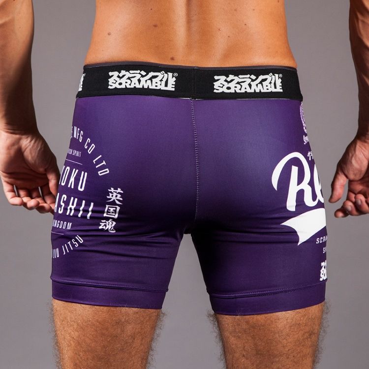Scramble 'Real" Vale Tudo Shorts - Purple