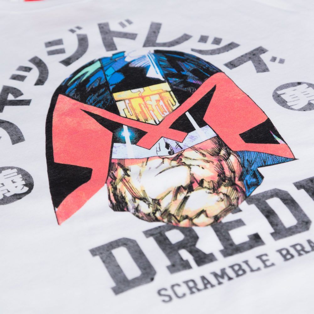Scramble x Judge Dredd - Dredd Head T-Shirt