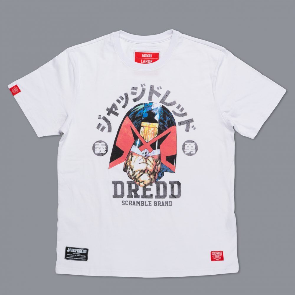 Scramble x Judge Dredd - Dredd Head T-Shirt