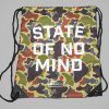 Scramble "No Mind" Camo Drawstring Bag