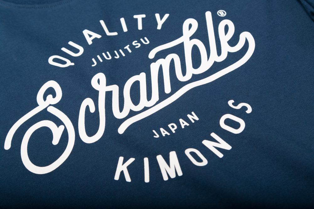 Scramble Quality Kimonos Tee - Navy
