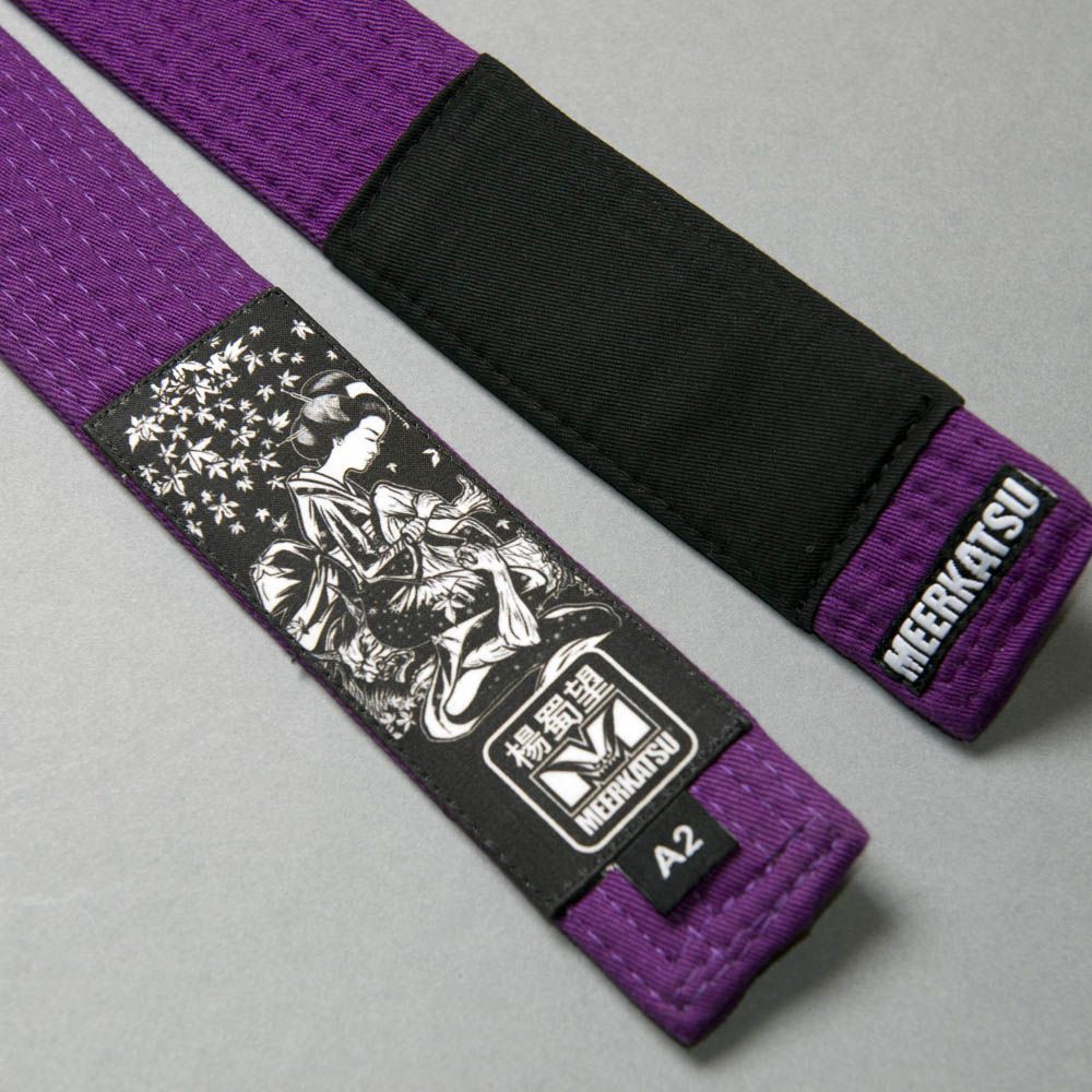 Meerkatsu Heavenly Obi, Brazilian Jiu-Jitsu Belt - Purple – The