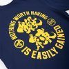 Scramble Nothing Gained Easily Tee - Navy