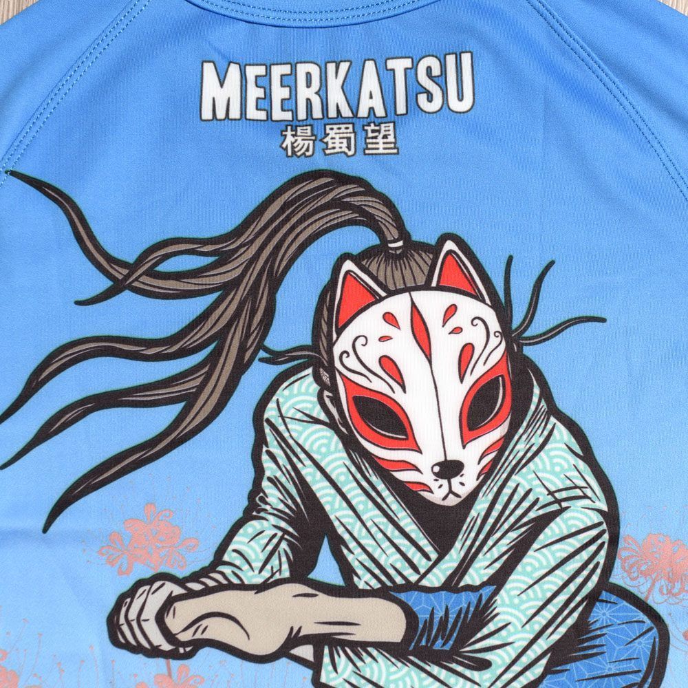 Meerkatsu Demon Mask Rashguard