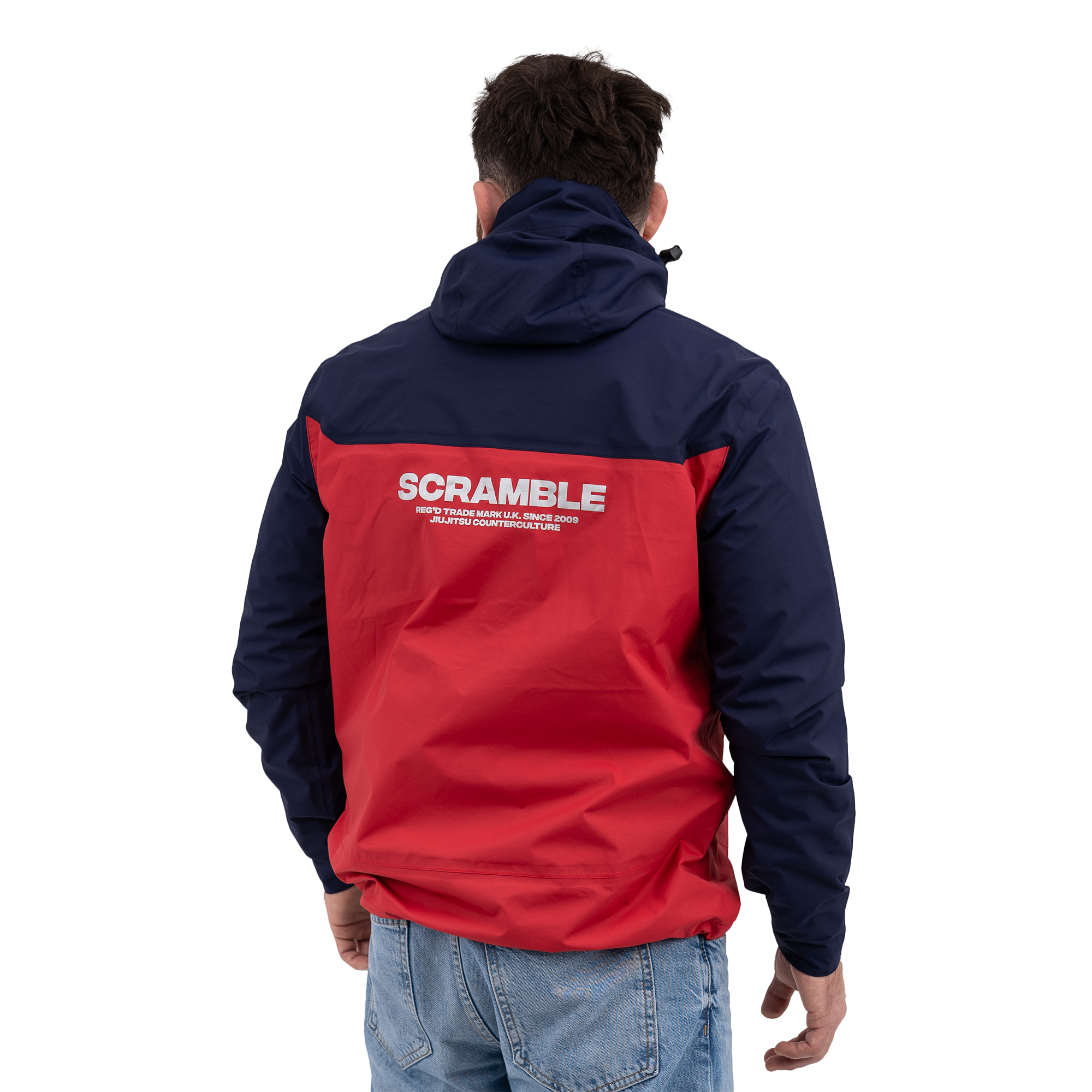 Ame Jacket - Red / Navy