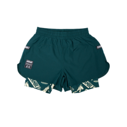 Combination Shorts - Forest Green/ Logotypes