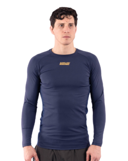 Shinobi Compression Top - Long Sleeve - Midnight Blue