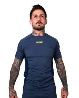 Shinobi Compression Top - Short Sleeve - Midnight Blue