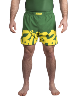 Baka Shorts - Green and Yellow Baka Shorts - Green and Yellow