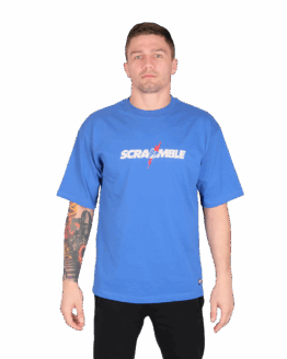 Scramble Never Die T-Shirt - Blue