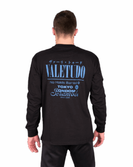 Vale Tudo T-Shirt Long Sleeve - Black