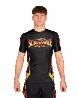 1998 (Fire) Rashguard - Black