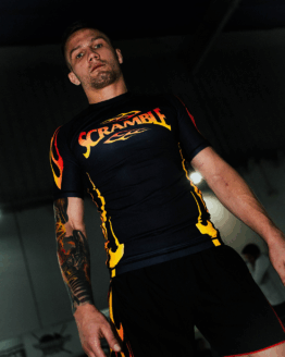 1998 (Fire) Rashguard - Black